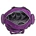 LCY Large Capacity 3 Piece Tote Baby Nappy Changing Diaper Bag Purple