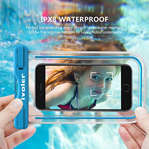  IPX8 Certificado  iVoler  4 Unidades  Funda Bolsa M  vil Impermeable Universal 6 2 Pulgadas para iPhone X  8  8 Plus  7  7 Plus 6   6s Plus  SE 5S 5C  Samsung Galaxy S9 S9 Plus S8 S8  S7 S7 Edge S6 S6 Edge Edge   Huawei P20 P20 Lite P10 P10 lite  BQ Aquaris  LG  Sony  Motorola  Monedas  Pasaporte  etc   Negro Azul Rosa Naranja 