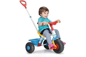 FEBER - Triciclo Trike 2 in 1 regolabile in altezza, triciclo per bambini a partire da 1 anno (famoso, è 800012810)