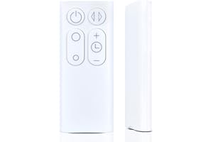 TRUCKON Neue Ersatzfernbedienung für Dyson Ventilator AM06 AM07 AM08, Part NO.965824-01 965824-02 (Weiß)