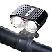 Produktbild Victagen Bike Front Light, super helle wasserdichte Fahrrad Scheinwerfer, USB wiederaufladbare 2400 Lumen Road Bike Scheinwerfer, kostenlose Rückleuchte, einfach zu installieren LED-Taschenlampe für Radfahren, Pendeln