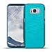 Produktbild Conie BC35212 Brushed Case Kompatibel mit Samsung Galaxy S8, Silikonhülle Rückschale mit Anti Rutsch Hülle für Galaxy S8 Backcover Blau