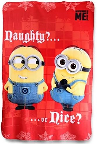 Minions blanket + 1 Soap Bubbles - Size: 100 x 150 cm, 100% Cotton