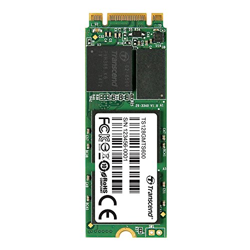 Transcend MTS600 M.2 SSD 128GB SATA III, MLC