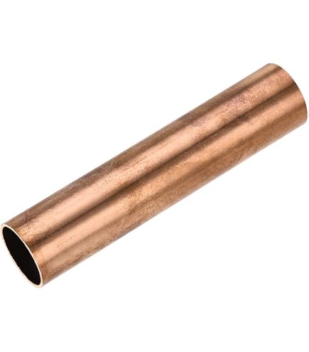 METALLIXITY Lot De 8 Tubes Laiton Droit 2-10 Mm OD X 0,5 Mm Épaisseur X 300 Mm - Pour Bricolage, Modélisme & Décoration