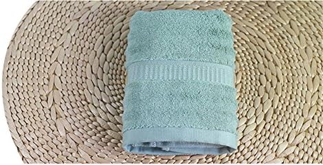 TELLM 33*71cm Blue Wave Bamboo fiber towel antibiotic color jacquard