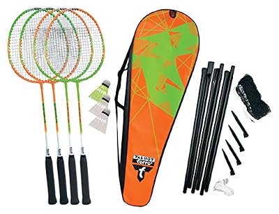 Mts Sportartikel Talbot Torro 4 Attacker Plus Sac de Réseau (avec 2017), 449506 Set de badminton, multicolore, M