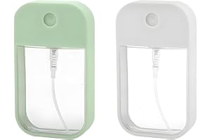 HSYTEK 2 Stück 45 ml Sprühflaschen Kleine,Perfume Travel Bottle,Wiederverwendbar Mini Sprühflasche, Parfümzerstäuber Nachfüllbar Kann in Parfüms, Kosmetika und Körperlotionen Verwendet Werden