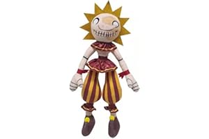 RENMUQ Five Nights at Freddy's Sundrop and Moondrop 28cm Security Breach Plushie FNAF Sister Location Collection de décorations de poupées en peluche