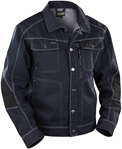 405911408999XXXL Denim Jacket "Craftman" Size XXXL In Navy Blue/Black