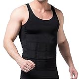 Para hombre de Hanerdun Abs faja reductora Abdomen chalecos de mujer tirantes para embarazadas cuerpo de talladora delgado Negro negro X-Large
