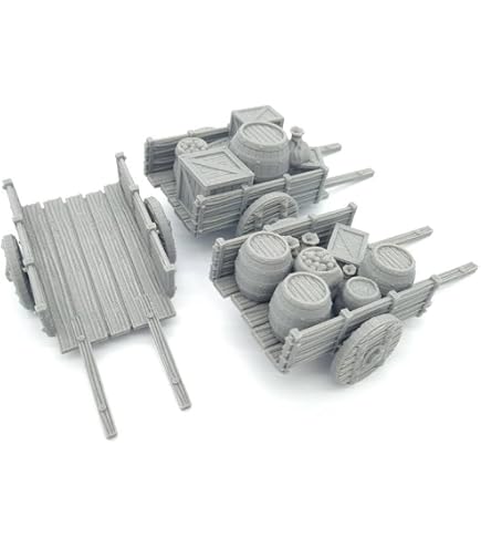 QP3D – Maisonnette Privée Médiévale – Cabane D’Extérieur Fantastique Pour Wargame 28-32 Mm, Terrain De Bataille RPG DnD D&D, Impression 3D Peignable