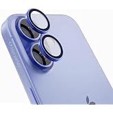 HARVORTEZ iPhone 16/16 Plus ile Uyumlu Safir Kamera Lens Koruyucu - Al&uuml;minyum &Ccedil;er&ccedil;eveli, Hizalama Aparatlı, Su Ge&ccedil;irmez Glue 