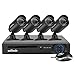 Produktbild Zclever 4 Kanäle CCTV Security System 1080N AHD DVR mit 4 x1200TVL/720P Überwachungskamera /Kamera set /Überwachungskamera set(No HDD)