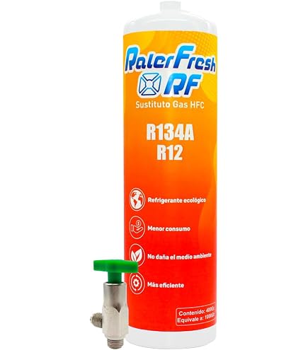 Ralerfresh RF Organisches Kältemittel – Ersatz Für R134a & R12 – 400 G Entspricht 1000 G – Für Auto-Klimaanlagen