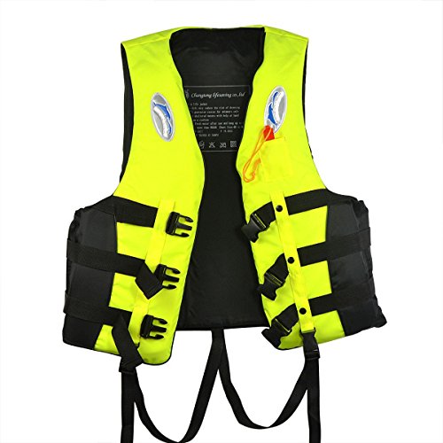 Starcrafter Chalecos Salvavida Niños y Adultos Para Nadar Drifting Boating Pesca Kayaking y Otros Deportes Acuáticos (Amarillo, S)