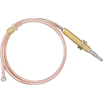 Thermocouple De Rechange Pour Cuisinière à Gaz Sabaf - Tête En Cuivre, Longueurs 35/40/70 Cm, Installation Facile, Sécurité Renforcée - 3