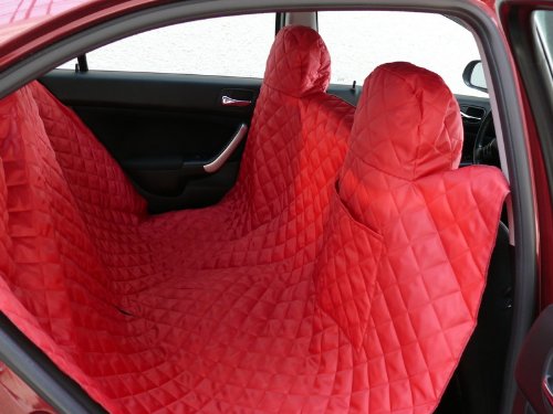 Preisvergleich Produktbild hochwertige Hundedecke Autoschutzdecke Auto Schutzdecke Hunde 140x200cm rot