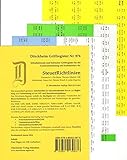 Image de SteuerRichtlinien Griffregister Nr. 876 (2016): 196 selbstklebende und farbig bedruckte Griffregiste