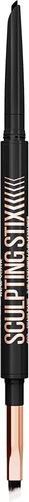 Maybelline New York Sculpting Stix Çift Uçlu Göz Kalemi - 016 Black Blur