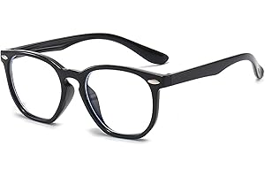 OHLING Lunettes Anti Lumière Bleue Enfant UV400 Lunette Gaming d'Ordinateur Anti Fatigue Oculaire pour Homme Femme Ultra Légère Transparent Lunette Lumiere Bleue pour PC Jeux Vidéo Lecture
