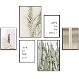 【 SPARE ZEIT BEI DER AUSWAHL! 】Da ein Bild nicht ausreicht haben wir fertig harmonische Poster Set's für Dich erstellt. Ob schwarz weiss, modern oder vintage - Hier die Zimmer Deko für alle