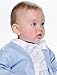 Vivaki, Boys Blue & White Romper Suit, Vivaki, Boys Christening Outfit, Baby Vivaki, Boys Romper Suit, 0 - 18 months