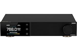 KGUSS TOPPING D70 PRO SABRE DAC ES9039SPRO XU316 Bluetooth 5.1 LDAC Aurora UI Colour display RCA & XLR Output HiFi Decoder with Remote control Black