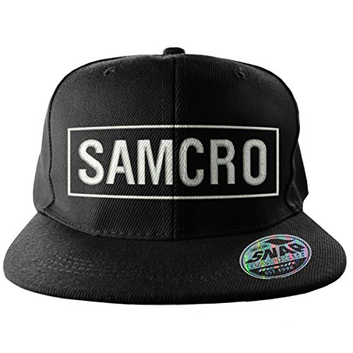 Preisvergleich Produktbild Sons of Anarchy - Baseball Herren Cap Kappe - Samcro - Schwarz