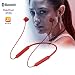 Produktbild Magnetic Wireless Earphones NORMIA RITA Sweatproof Bluetooth Headphones with Microphone, HiFi Stereo Music for Running Jogging Gym Workout Exercise