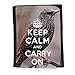 Produktbild Portemonnaie Geldbörse Brieftasche // Q01012375 keep calm and carry on 560 // Small Size Wallet