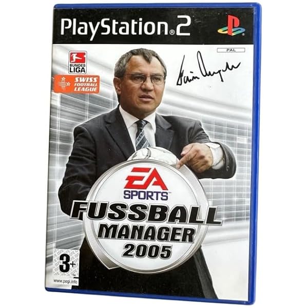 Football Manager 2004 Sur PlayStation 2 – EA Sports, Version Allemande, Complet