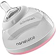 Nanobébé Stage 2 Transition Baby Bottle, Easy To Clean, Instinctual & Comfortable, 1-Pack, Pink, 240Ml / 8Oz
