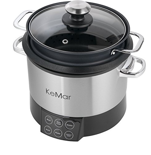KeMar KMC-218 Multifunktionskocher, Reiskocher mit Rühreinsatz, BPA-frei, 6-in-1 Gerät, Reis, Risotto und Pasta, Sauté und Warmhaltefunktion - 5