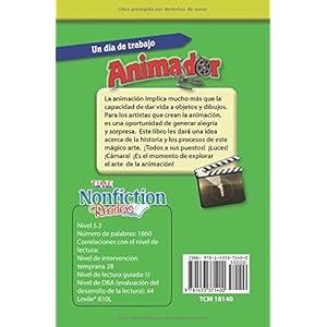 Un día de trabajo: Animador (All in a Day's Work: Animator) (Spanish Version) (Time for Kids Nonfiction Readers)