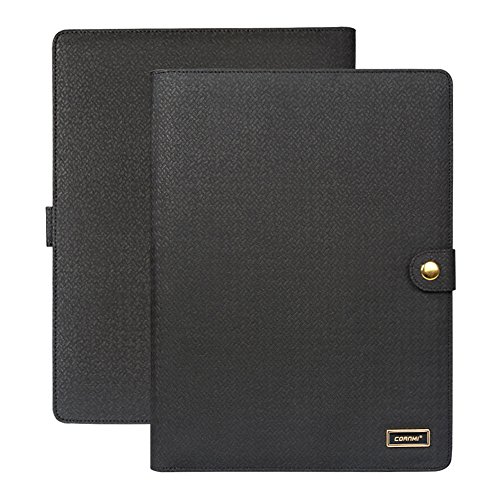 Carpeta Cornmi portapapeles de negocios de piel sint tica tama o A4 carpeta con bloc de notas organizador multifunci n color negro reviews Carpeta Cornmi portapapeles de negocios de piel sint tica tama o A4 carpeta con bloc de notas organizador multifunci n color negro