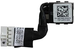 Gintai DC In Power Jack DC Dock DC Jack DC Port Socket Charging Port Cable Replacement for Dell Latitude 7280 7290 7380 7480 7490 P73G 8GJM9 08GJM9 CN-08GJM9 DC30100Z400 DC30100Z600
