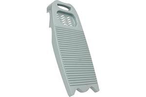 QZJIJOSEN Plastic Washboard for Laundry,Household Hand Washing Board,High Toughness Laundry Board for Home Laundry Supplies (Light Blue)