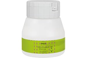 KREUL 48252 - Art Potch pegamento y barniz para decoupage satinado mate, 250 ml, a base de agua, seca rápido y transparente