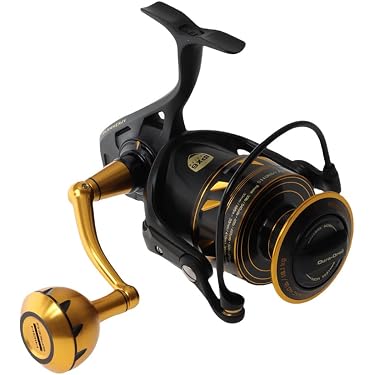Moulinet De Pêche Casting Magnétique 17+1 Roulements – Métal, Frein 9 Vitesses, 8kg, 200g, Noir/rouge