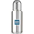 Mee Mee Baby Steel Feeding Bottle 300ml | Baby Milk Bottle with Advanced Anti Colic Valve, BPA Free, Soft Silicone Teat, Wide Neck for Babies/Infants/Newborns of 0-2 Years