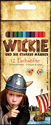 Preisvergleich Produktbild Cartronic 11501 - Wickie-Farbstifte, 12 Stück