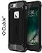 Cubix® Shock Proof Case For Apple iPhone 7 Plus Tough Armor Tech Series Back Cover case With Premium Carbon Fiber Texture 4 Side Air Cushion Extra Soft Buttons - Black RS.650.00