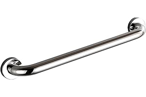 CHEOTIME Poręcze Prysznicowe, Uchwyt Prysznicowy Ze Stali Nierdzewnej Poręcz łazienkowa Poręcze Zabezpieczające Do ławki Krzesełka Prysznicowego Osoby Starsze Lub Niepełnosprawne(40cm)