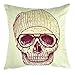 Produktbild JUSTSELL New Arrivial  Halloween  Komisch Kissenbezug(45cm*45cm) Zierkissenbezüge Dekorationskissen Kissenbezug (Kissen ist Nicht im Preis inbegriffen)