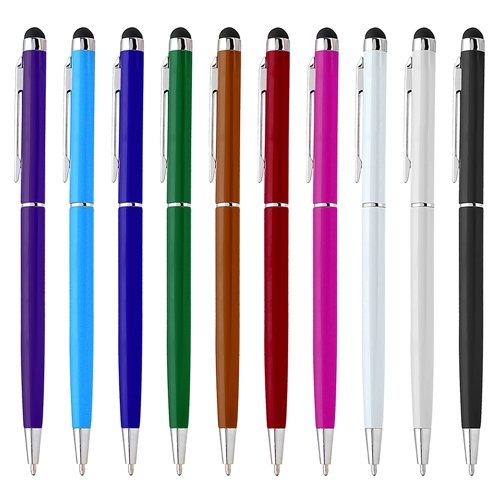 ChannelExpert 2-in-1 Stift Stylus Touch Pen Eingabe Ballpoint Pen [10-color Pack]