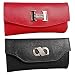 Pellcaso Ladies Purse / Clutch Combo (Hype Pink Alfa Black) RS.399.00