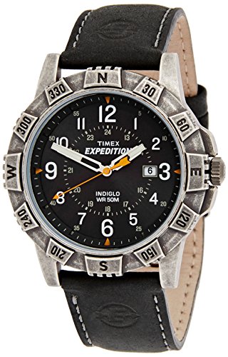 Timex Herren-Armbanduhr Schwarz Analog Leder TWSA09100 Timex Herren-Armbanduhr Schwarz Analog Leder TWSA09100