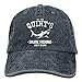 Produktbild KKAIYA Adult Unisex Cotton Jeans Cap Old-Fashion Adjustable Hat Quints Shark Fishing Jaws 7 Colors Available