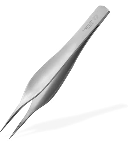 Produktbild von May Präzisionslöffel Aus Edelstahl – 3 X 2 Mm, 17 Cm, Sterilierbar – Für Nagelpflege, Maniküre, Pediküre Und Basteln
